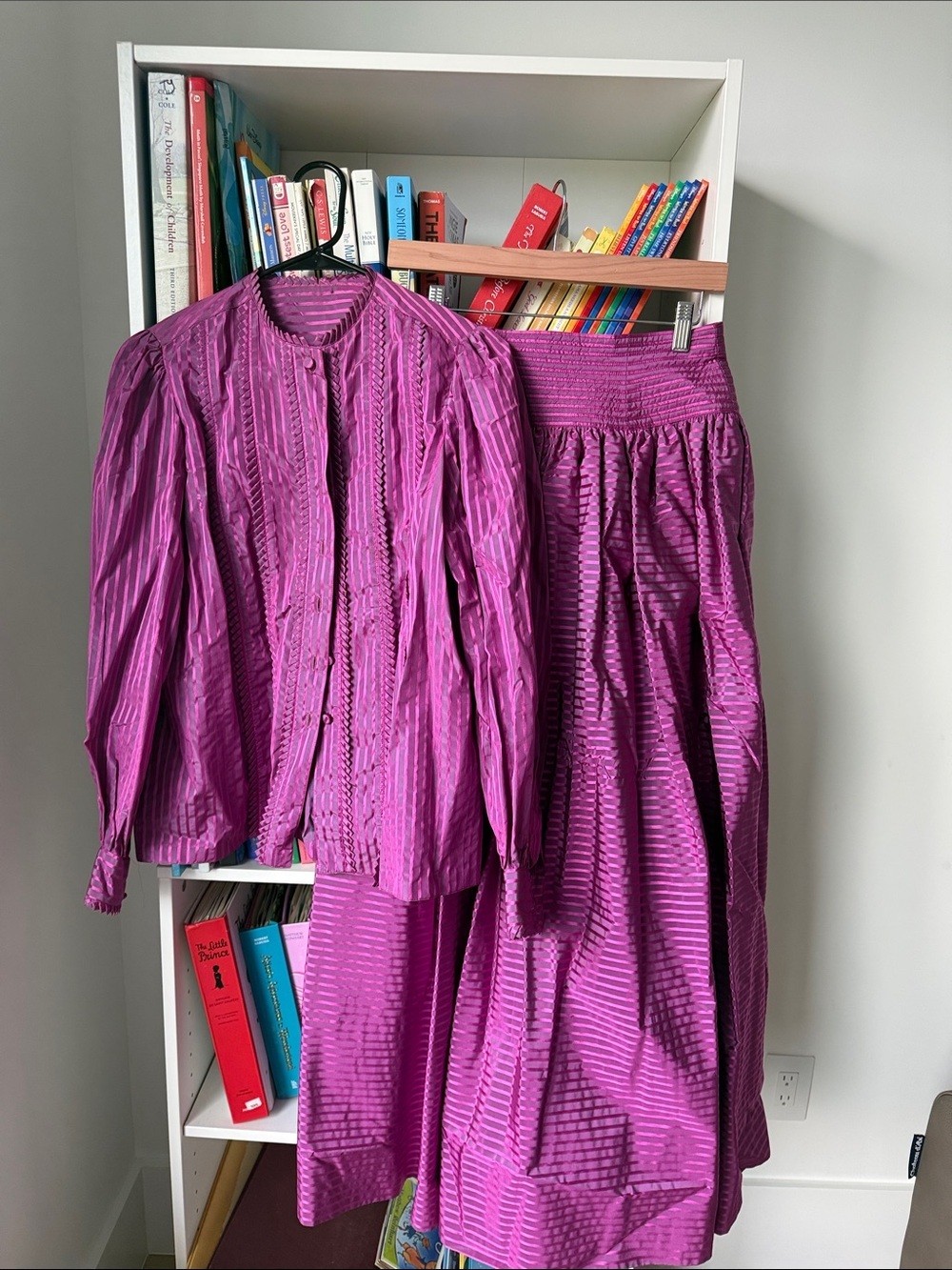 Rare Vintage Adele Simpson skirt set